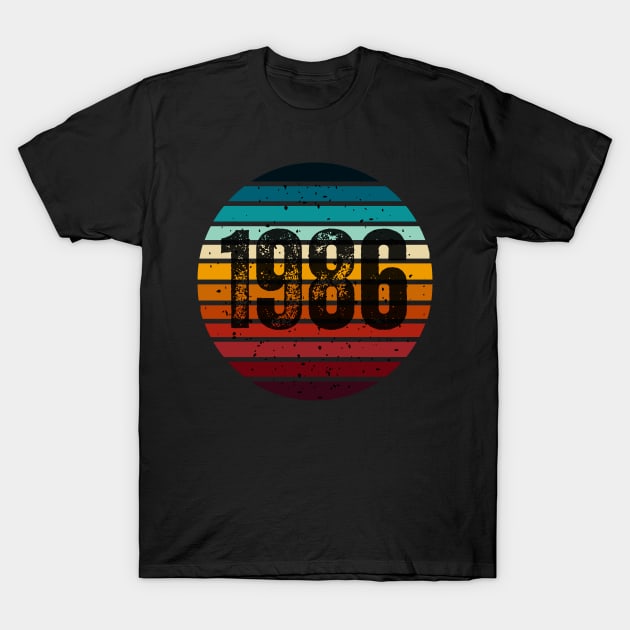 vintage 1986 T-Shirt by Gunung Rinjani